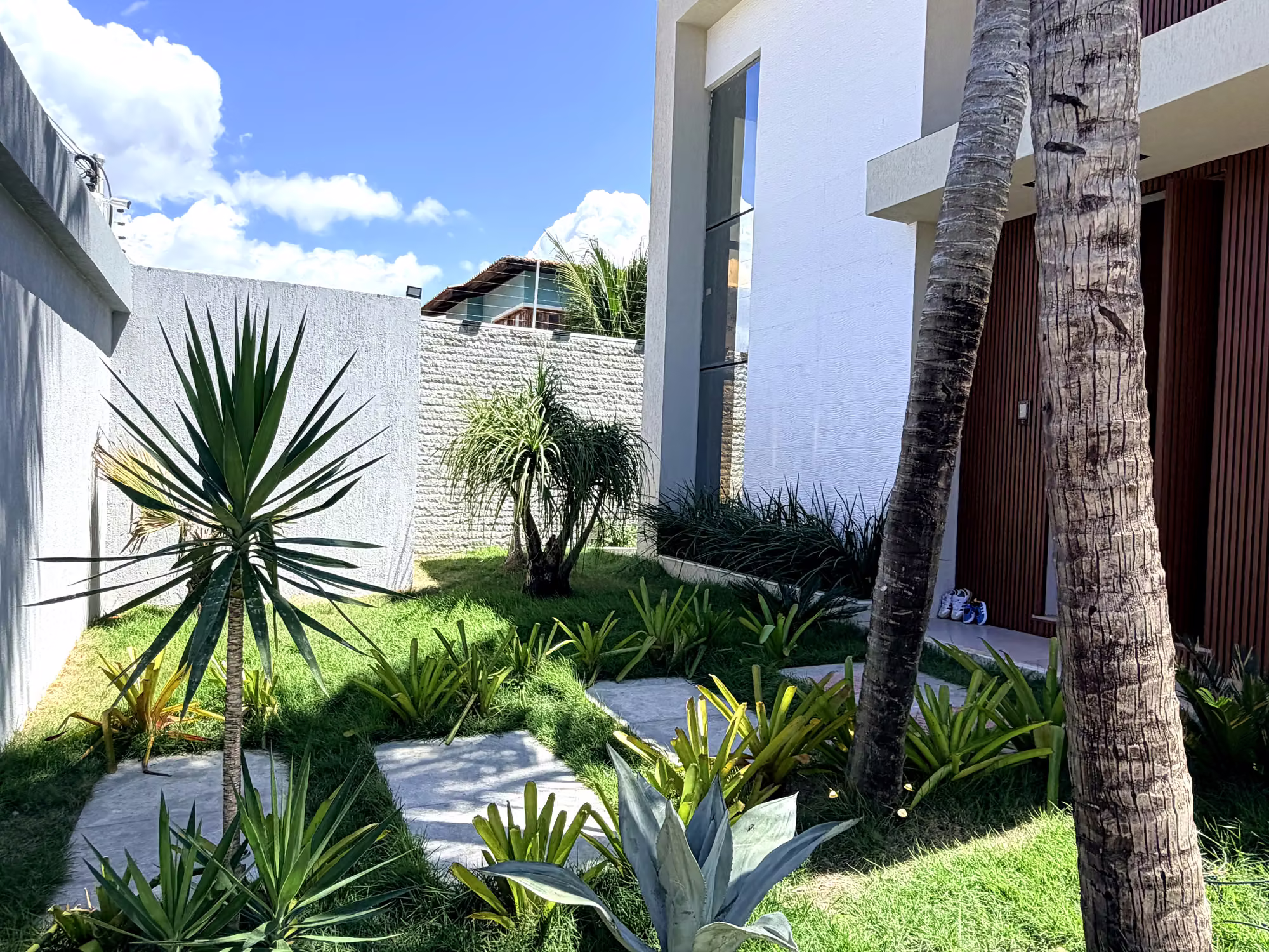 Jardim da entrada